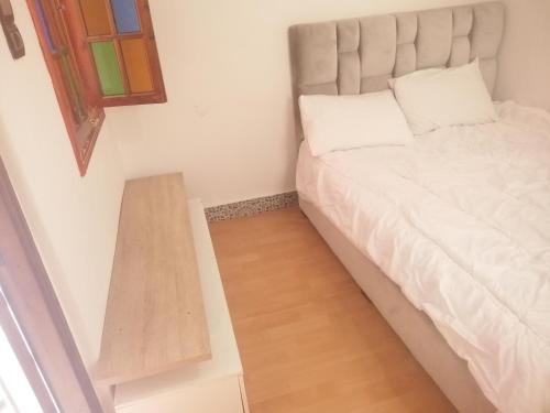 Postel nebo postele na pokoji v ubytování Akwaba lodge