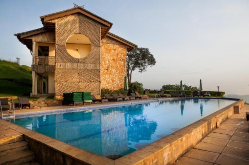 Bazén v ubytování Cassia Lodge nebo v jeho okolí