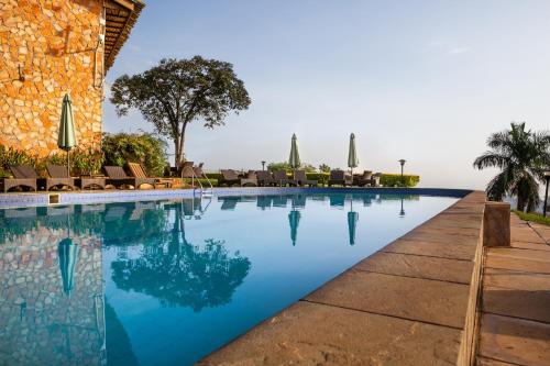 Bazén v ubytování Cassia Lodge nebo v jeho okolí
