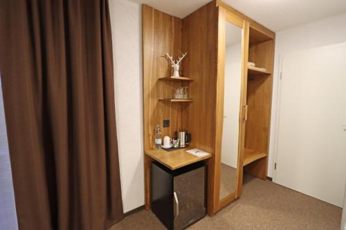 Η κουζίνα ή μικρή κουζίνα στο Hotel Kreuz Höhengasthof