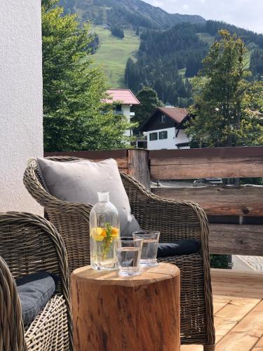 Nespecifikovaný výhled na hory nebo výhled na hory při pohledu z apartmánu