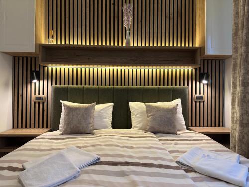 Postel nebo postele na pokoji v ubytování Villa Mukinja