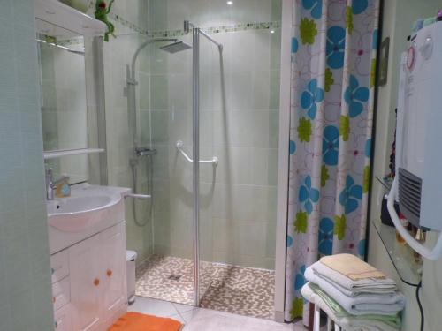 Kúpeľňa v ubytovaní Chambre le Mans