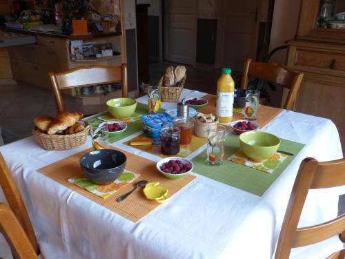 Jedlo v ubytovaní bed & breakfast alebo blízkom okolí