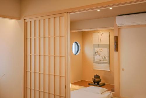Koupelna v ubytování 谷町君 星屋 東山望月居