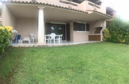 Taman di luar Résidence Playa Del'Oro