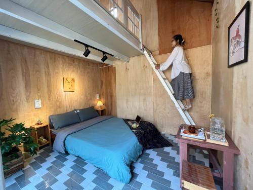 The Burrow Dalatにあるベッド