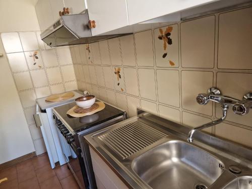 A kitchen or kitchenette at Casetta della chiocciola
