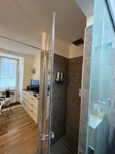 A bathroom at Casa romantica sul lago di Como