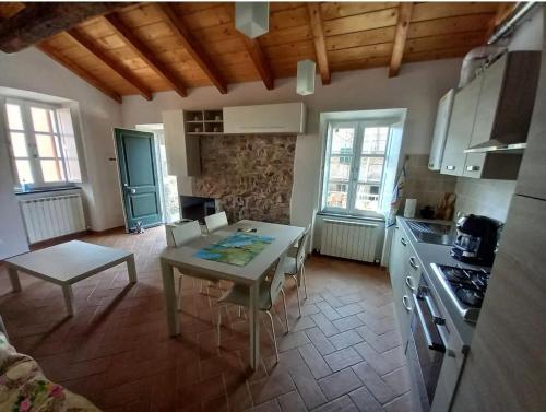 Kuchyň nebo kuchyňský kout v ubytování Casa Natale