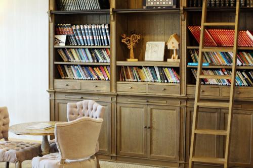 Biblioteca en el hotel