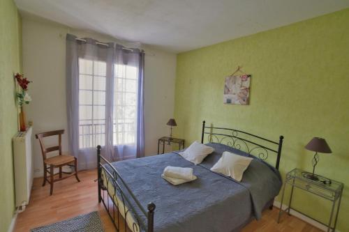 Ένα ή περισσότερα κρεβάτια σε δωμάτιο στο Villa Chanterelle