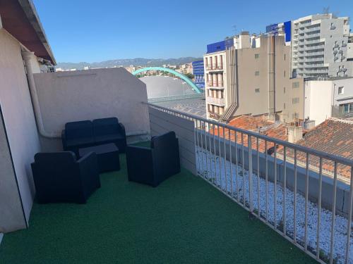 Fotografia z galérie ubytovania Appartement terrasse rooftop v destinácii Marseille