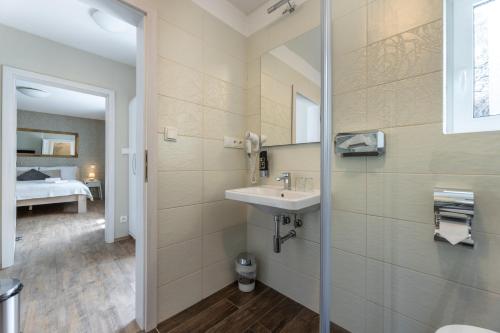 Apartmány U Pavlaにあるバスルーム