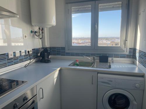 Køkken eller tekøkken på Piso coqueto Chiclana