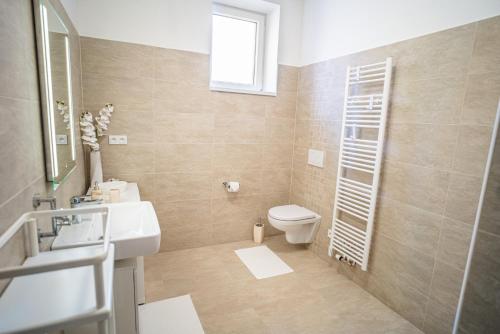Apartmánový dům Sklípekにあるバスルーム