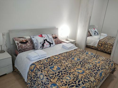 Postel nebo postele na pokoji v ubytování Villa Lante Viterbo Apartment