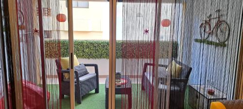 Et opholdsområde på City Life Arrecife Apartment