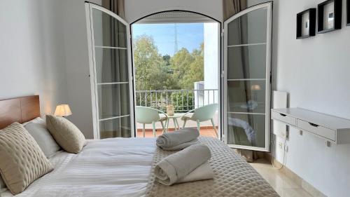 Voodi või voodid majutusasutuse Penthouse Eucalyptus toas