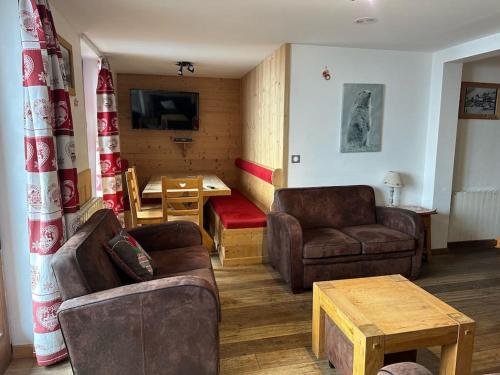 Posezení v ubytování Chalet Petite Etoile Des Neiges