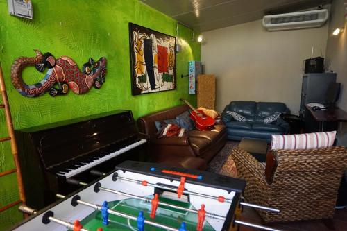 Zona d'estar a Jammin' Hostel & Bar Rimini