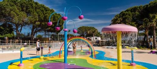 Detský kútik v ubytovaní Mobil Home-Sa Palomera- Camping Mar Estang-Canet en Roussillon 66140