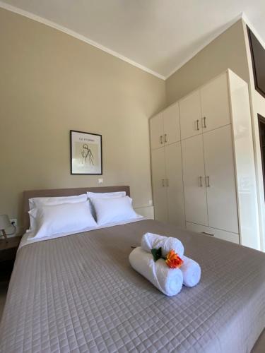 Кровать или кровати в номере Casa di Elena