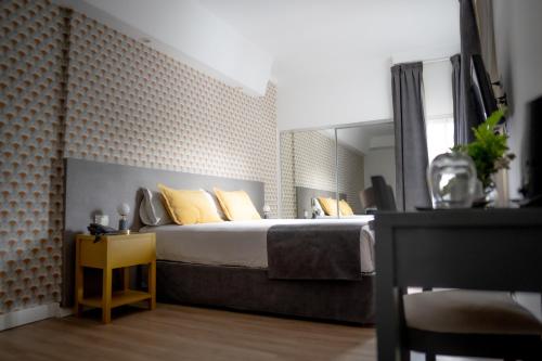 Hotel Copahueにあるベッド