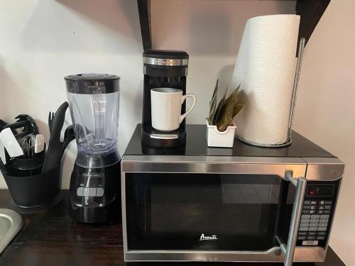 Dapur atau dapur kecil di Vive Zen Queen Room