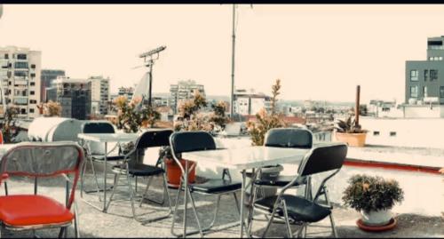 Posezení v ubytování Tirana Central GuestHouse