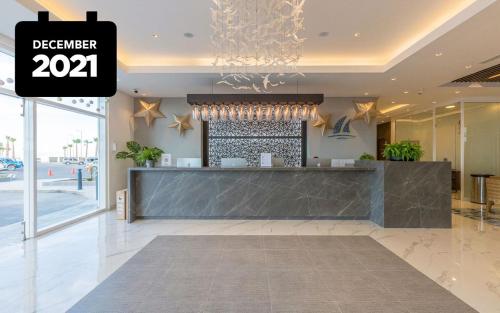 Lobi atau kawasan kaunter penerimaan di Encantame Towers Velero C302 Condo