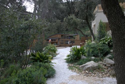 La Villa Dupont d'Avignonにある庭