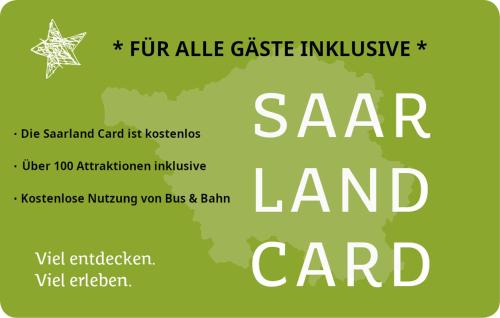 a flyer for a yard land center with a map at Casa de Alpaca in Schmelz