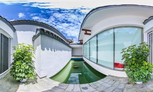 Hunan New Pipaxi Hotelにある庭