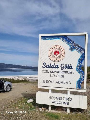 Salda Gölüne çok yakın