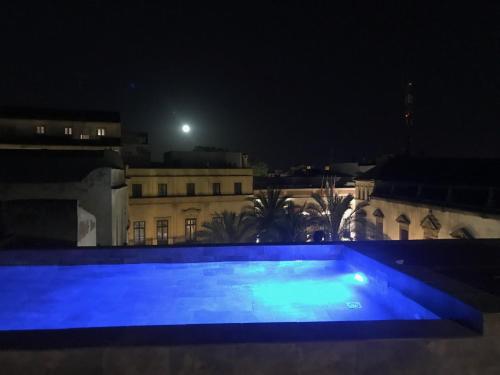 Πισίνα στο ή κοντά στο CASA PALACIO en Jerez de la Frontera con piscina privada
