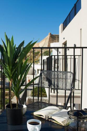 Balkoni atau teres di PORTA SQUERO Premium Suites