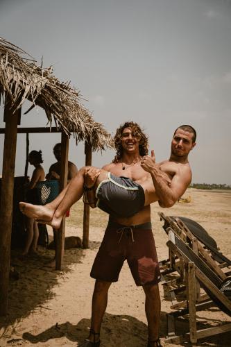 Tetamu yang menginap di Margarita kitesurfing school Sri Lanka