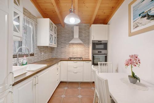 Dapur atau dapur kecil di Finca Keyfer