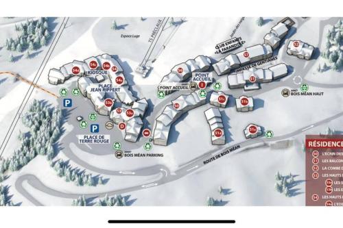 Zdjęcie z galerii obiektu Appartement Les Orres 1800 - Vue montagne w mieście Les Orres