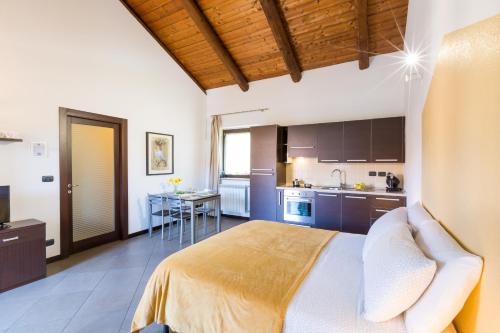 Η κουζίνα ή μικρή κουζίνα στο Cascina 6b