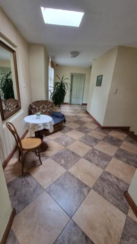Χώρος καθιστικού στο Villa Kliche