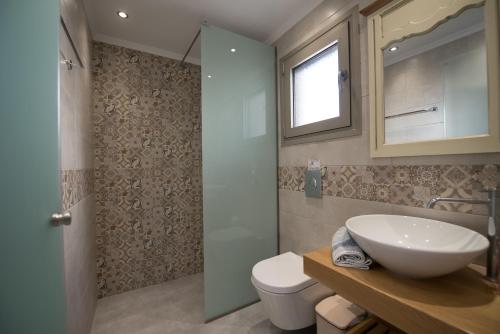 Un baño de Kampos Apartment