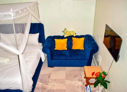 Krevet ili kreveti u jedinici u objektu Shamza studio Airbnb