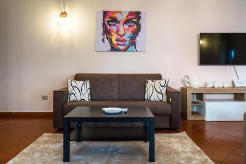 Χώρος καθιστικού στο Loft Angolo Sul Mare