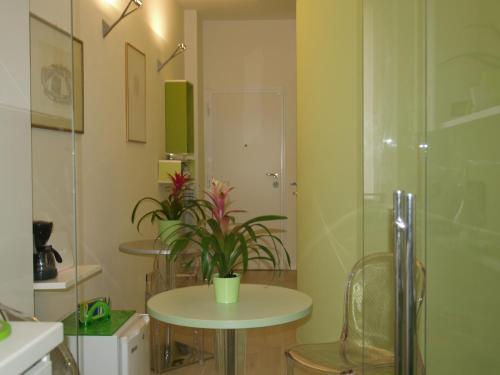 Koupelna v ubytování B&B Linea Verde