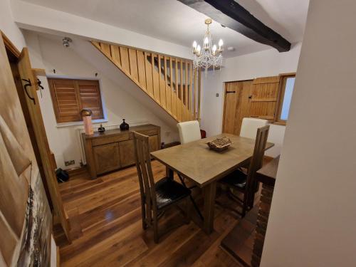 Posezení v ubytování Lennon cottage