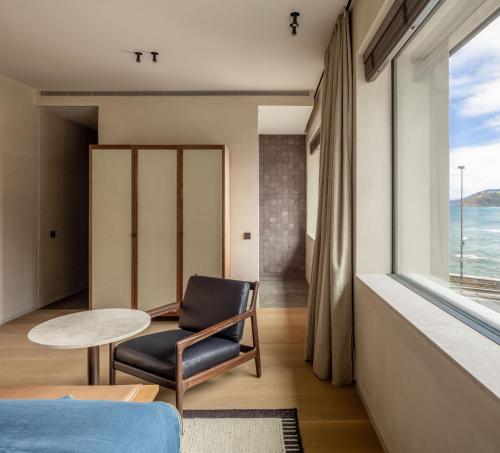 Χώρος καθιστικού στο Hotel Ur Bare