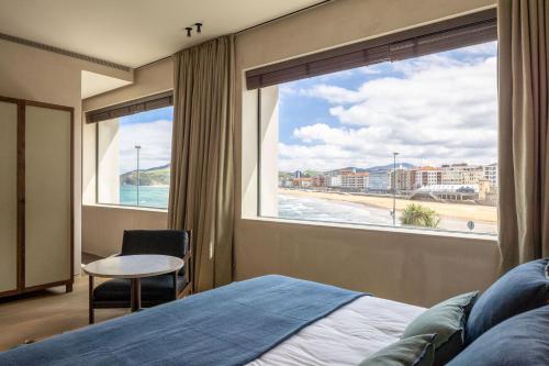 Postel nebo postele na pokoji v ubytování Hotel Ur Bare