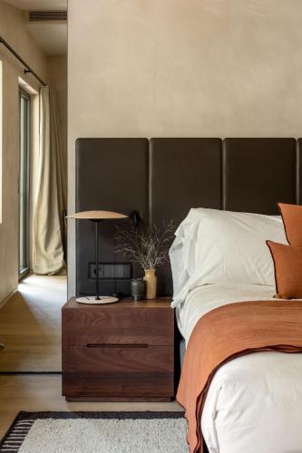 Ένα ή περισσότερα κρεβάτια σε δωμάτιο στο Hotel Ur Bare